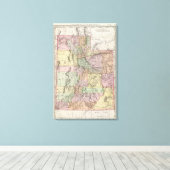 Utah Canvas Afdruk (Insitu (Houten vloer))