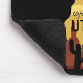 Utah Canyonlands Hiking Vintage Travel Mousepad Muismat (Hoek)