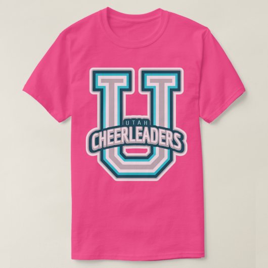 Utah Cheerleader TShirt (Design voorkant)