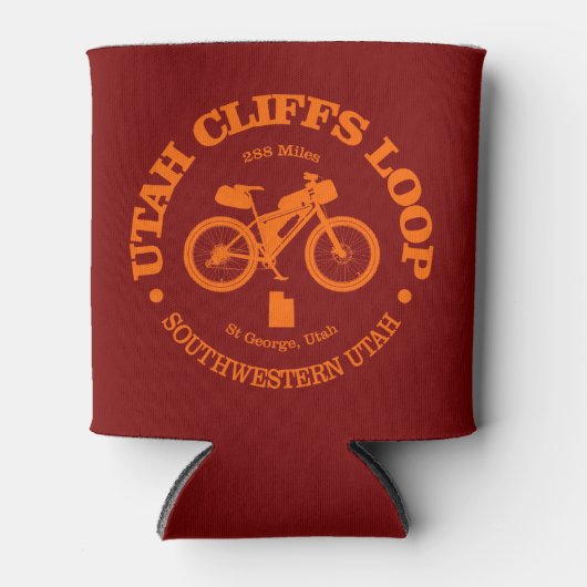 Utah Cliffs Loop (fietsen) Blikjeskoeler (Voorkant)
