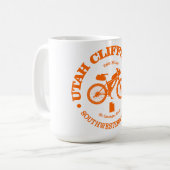 Utah Cliffs Loop (fietsen) Koffiemok (Voorkant links)