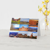 Utah Collage Kaart (Gele Bloem)