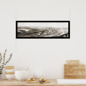 Utah Copper Mine Photo 1910 Poster (Keuken)