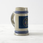 Utah: De bijenkorf staat Amerikaanse vlag, industr Bierpul (Voorkant links)