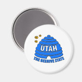 Utah: De bijenkorf-staat Magneet (Voorkant / Achterkant)