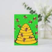 Utah de staat Beehive Briefkaart (Staand voorkant)