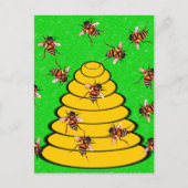 Utah de staat Beehive Briefkaart (Voorkant)