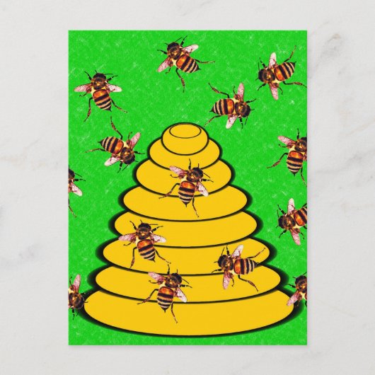 Utah de staat Beehive Briefkaart (Voorkant)