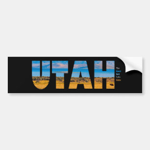 Utah de staat Great Salt Lake Bumpersticker