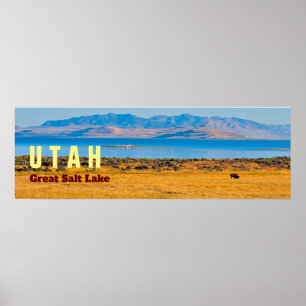 UTAH De staat van het Grote Zoudenmeer Poster