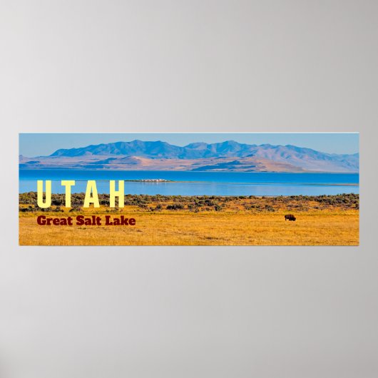 UTAH De staat van het Grote Zoudenmeer Poster (Voorkant)