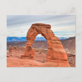 Utah, de V.S. Gevoelige Boog in het Nationale Park Briefkaart