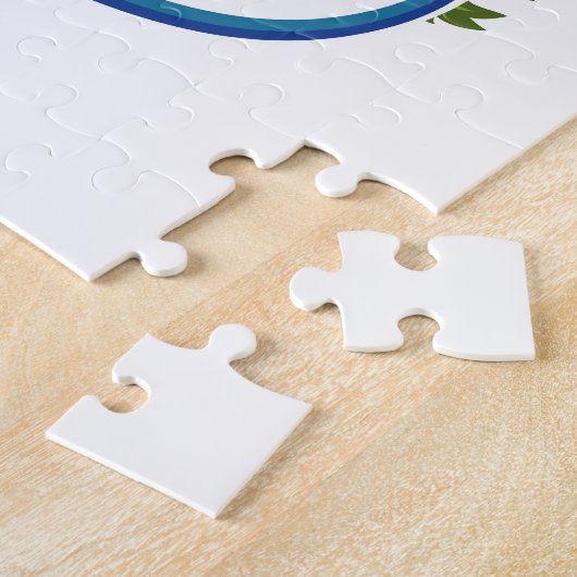 Utah Deer Travel logo Legpuzzel (Zijkant)