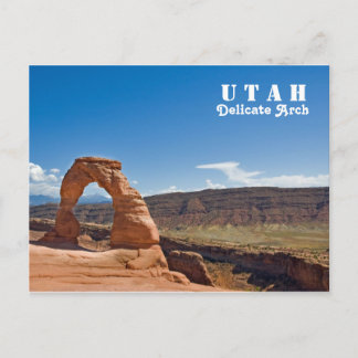 Utah Delicate Arch Briefkaart