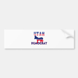 Utah Democraat Bumpersticker