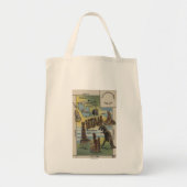 Utah Depictions of Sites to See in UtahUtah Tote Bag (Voorkant)