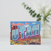 Utah Desert Bobcat Monument Valley Briefkaart (Staand voorkant)