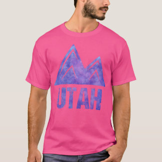 Utah Distressed Waterverf Wandelavontuur Shir T-shirt