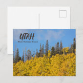 Utah Dixie National Forest Briefkaart (Voorkant / Achterkant)