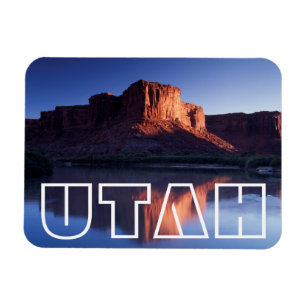 Utah, een mesa die in de Colorado 2 Magneet