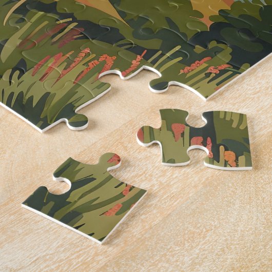 Utah Elk Legpuzzel (Zijkant)