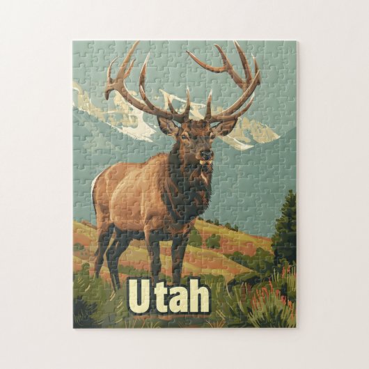 Utah Elk Legpuzzel (Verticaal)