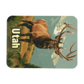 Utah Elk Magneet (Horizontaal)