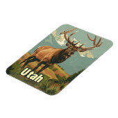 Utah Elk Magneet (Linkerzijde)