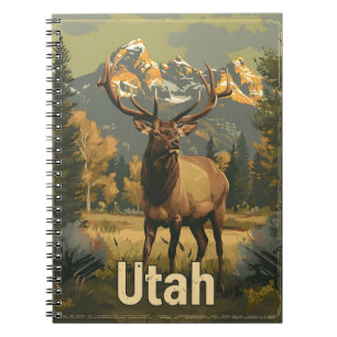  Utah Elk Notitieboek