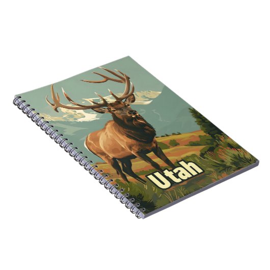 Utah Elk Notitieboek (Rechterzijde)