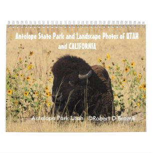 Utah en Lake Tahoe Landschappen Kalender