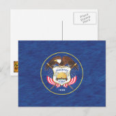 UTAH FLAG BRIEFKAART (Voorkant / Achterkant)