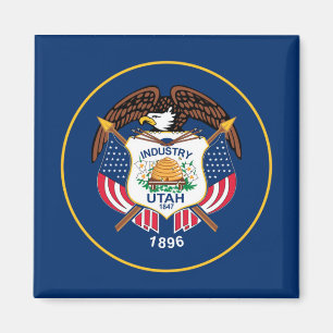 Utah flag magneet