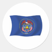 Utah Flag Sticker (Voorkant)