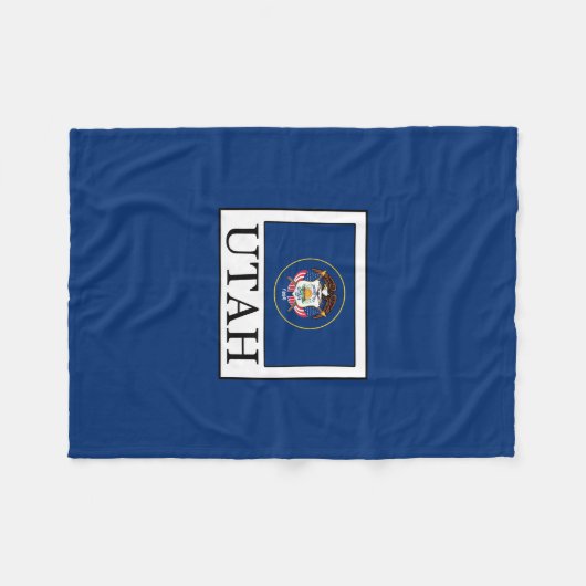 Utah Fleece Deken (Voorkant (Horizontaal))