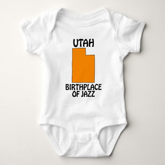 Utah - Geboorteplaats van Jazz Romper (Voorkant)