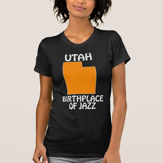 Utah - Geboorteplaats van Jazz T-shirt (Voorkant)