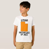 Utah - Geboorteplaats van Jazz T-shirt (Voorkant volledig)