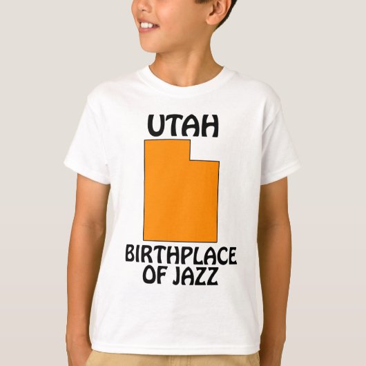 Utah - Geboorteplaats van Jazz T-shirt (Voorkant)
