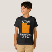 Utah - Geboorteplaats van Jazz T-shirt (Voorkant volledig)