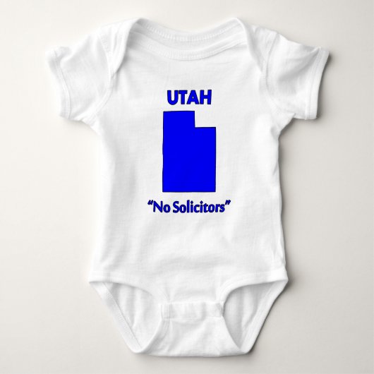 Utah - Geen Colporteurs Romper (Voorkant)