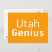 Utah Genius Gifts Briefkaart (Voorkant / Achterkant)