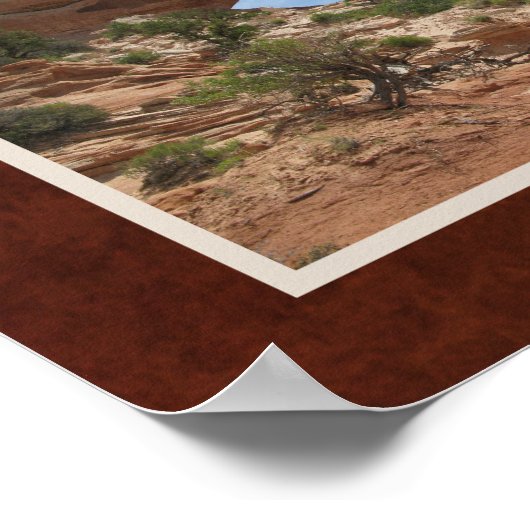 Utah: Gesteenten en bogen Poster (Hoek)