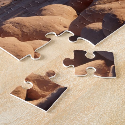 Utah, Goblin Valley State Park, Sandstone Legpuzzel (Zijkant)
