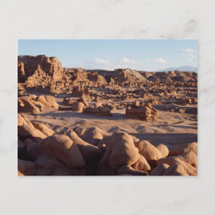 Utah, Goblin Valley State Park, Zandsteen Briefkaart