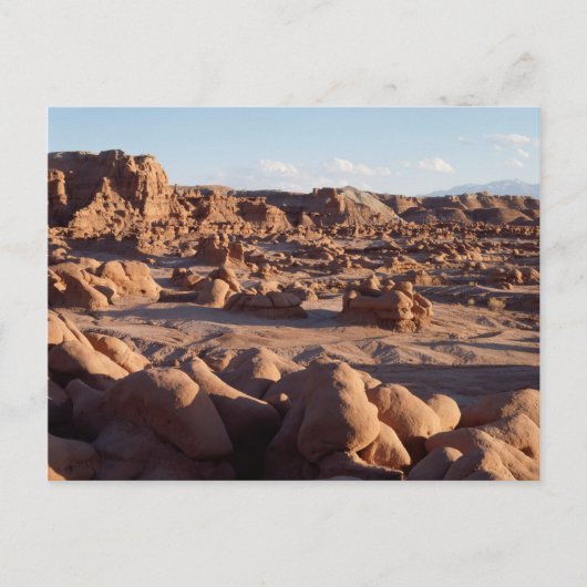 Utah, Goblin Valley State Park, Zandsteen Briefkaart (Voorkant)