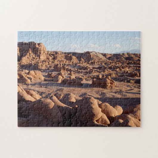Utah, Goblin Valley State Park, Zandsteen Legpuzzel (Horizontaal)