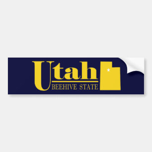 Utah Gold Bumpersticker