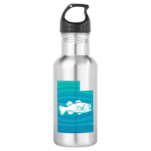 Utah golfvisserij waterfles (Voorkant)