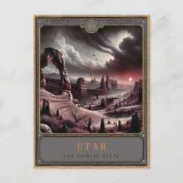 Utah | Gotische kunst Briefkaart